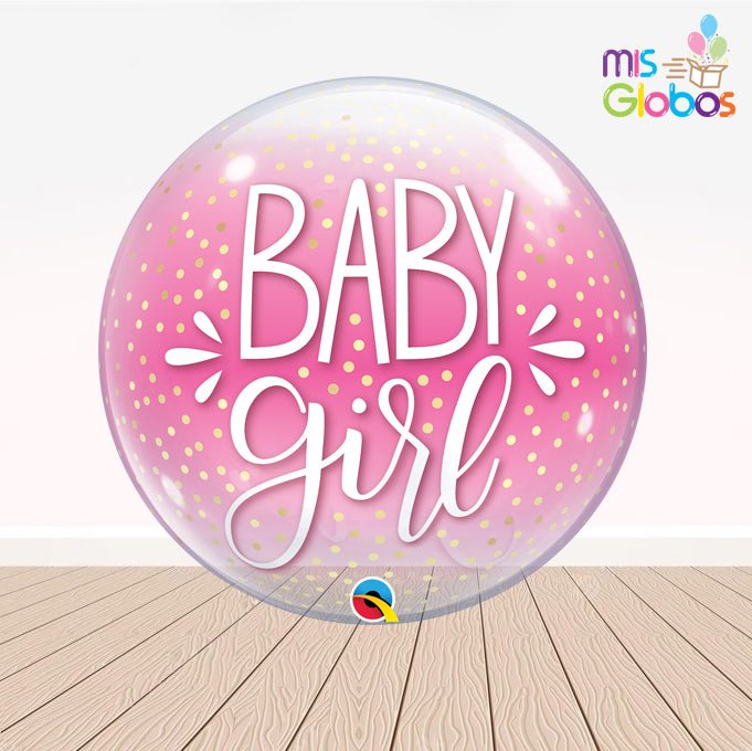 Globo Burbuja Baby Girl