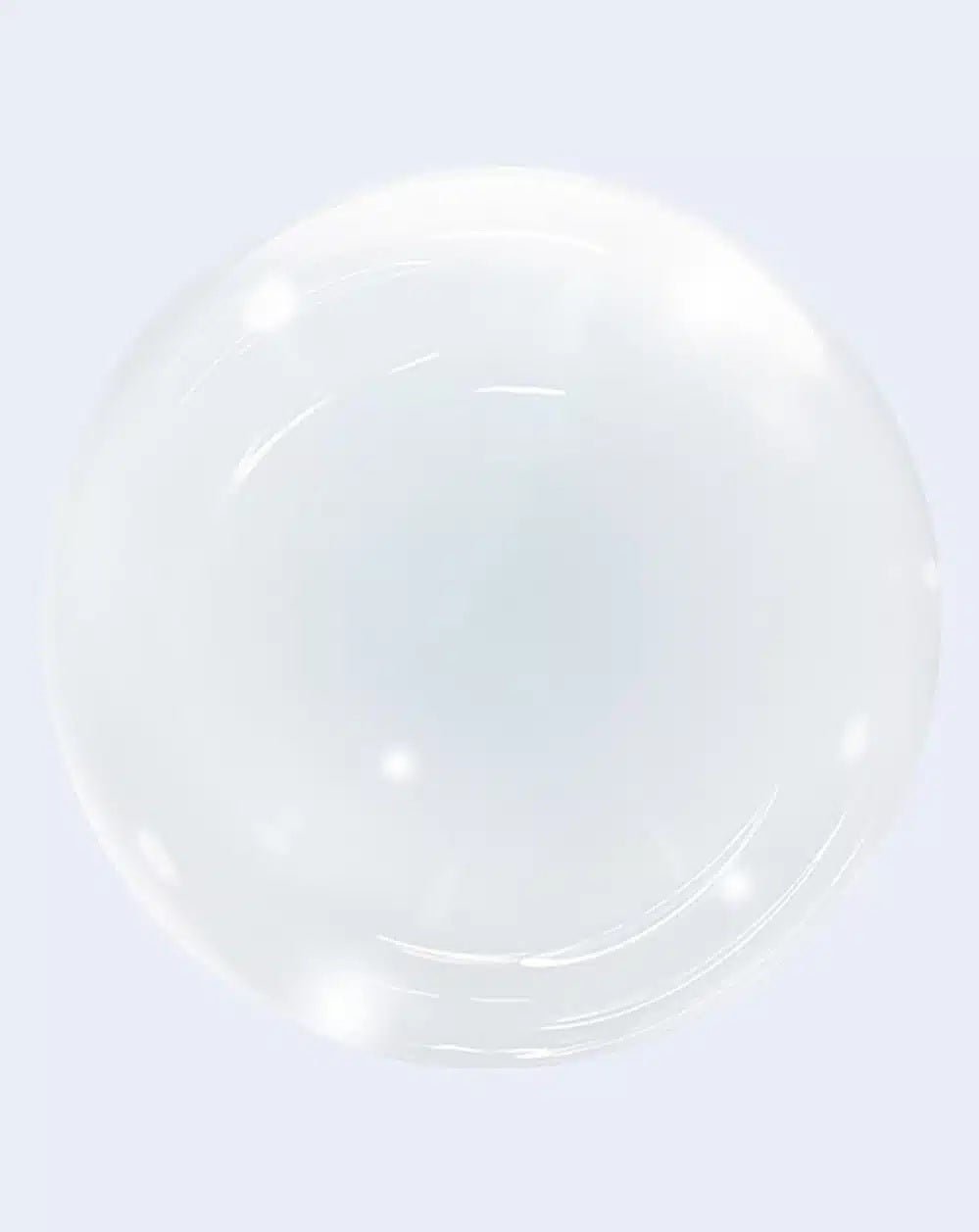 GLOBO BURBUJA CLEAR 25 CM - Mis Globos