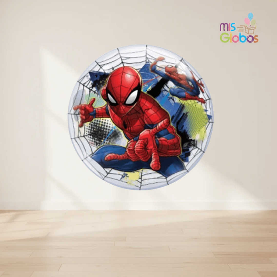 Globo Burbuja Spiderman - Mis Globos