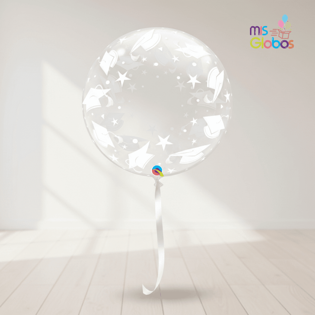 Globo Decoburbuja Birretes