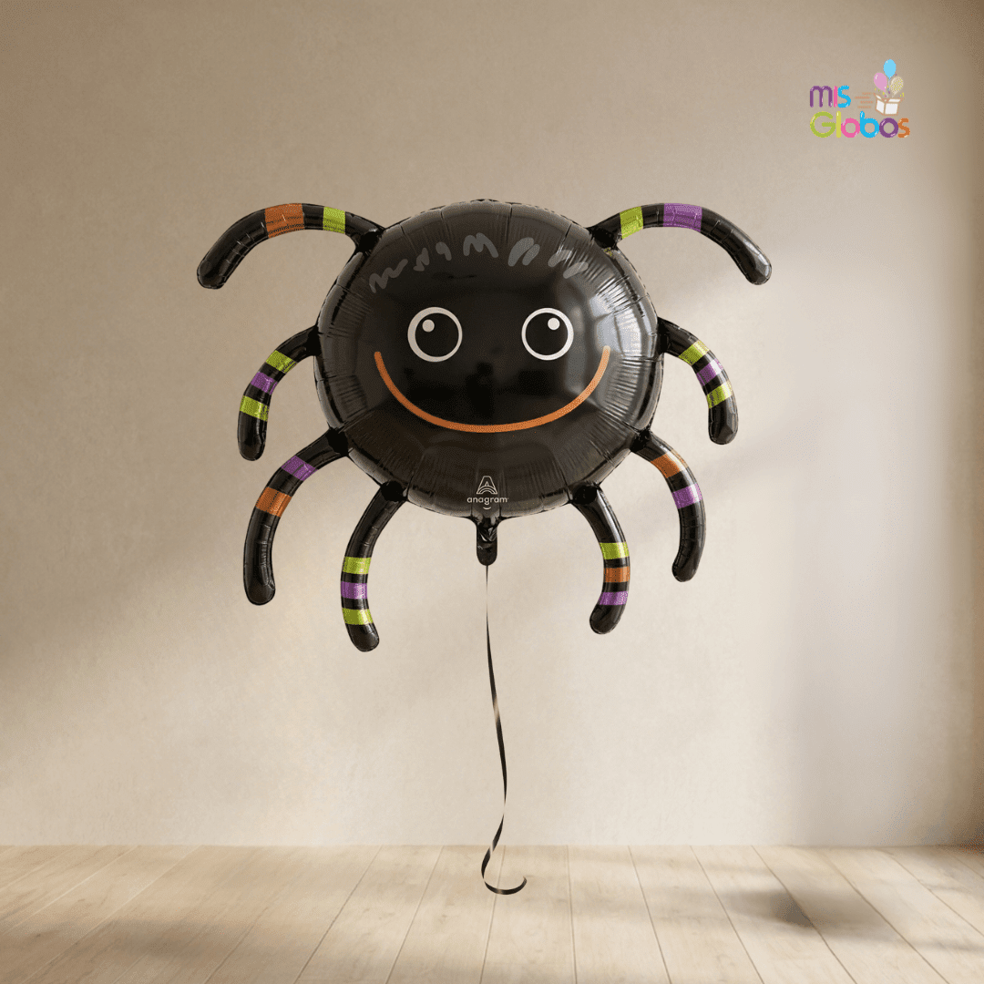 Globo Forma Araña Negra