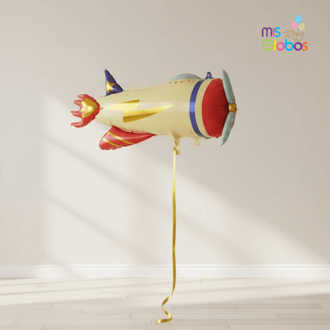 Globo Forma Avión antiguo