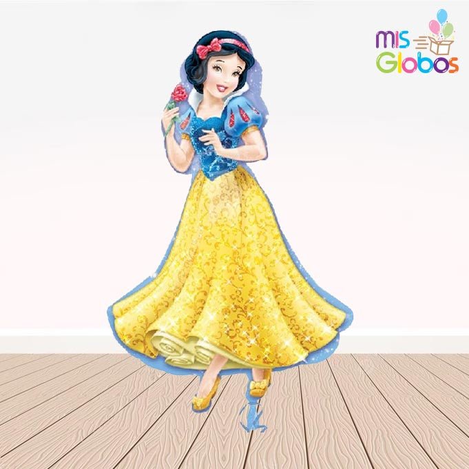 Globo forma Blancanieves