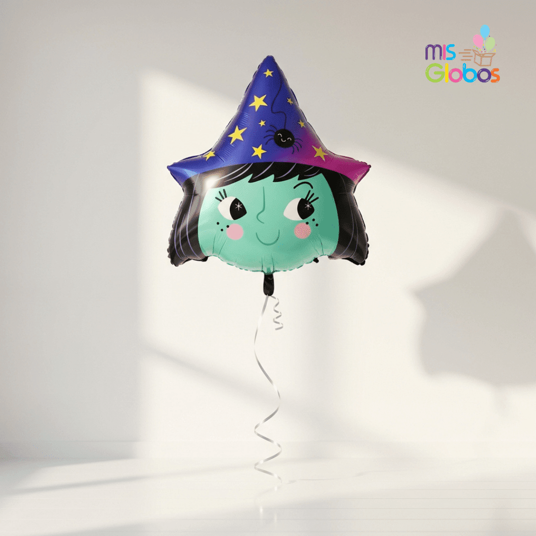 Globo Forma Brujita Encantada - Mis Globos