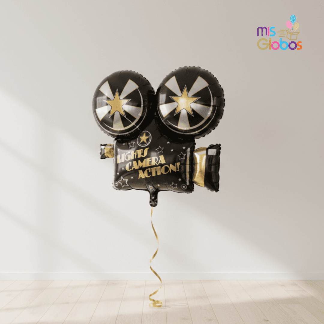 Globo Forma Cámara de Cine