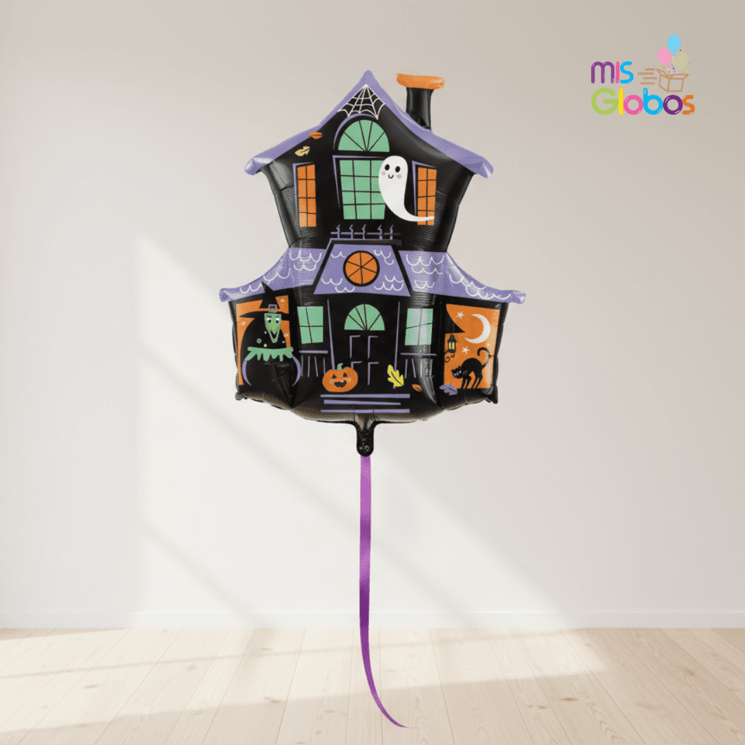 Globo Forma Casa Encantada - Mis Globos