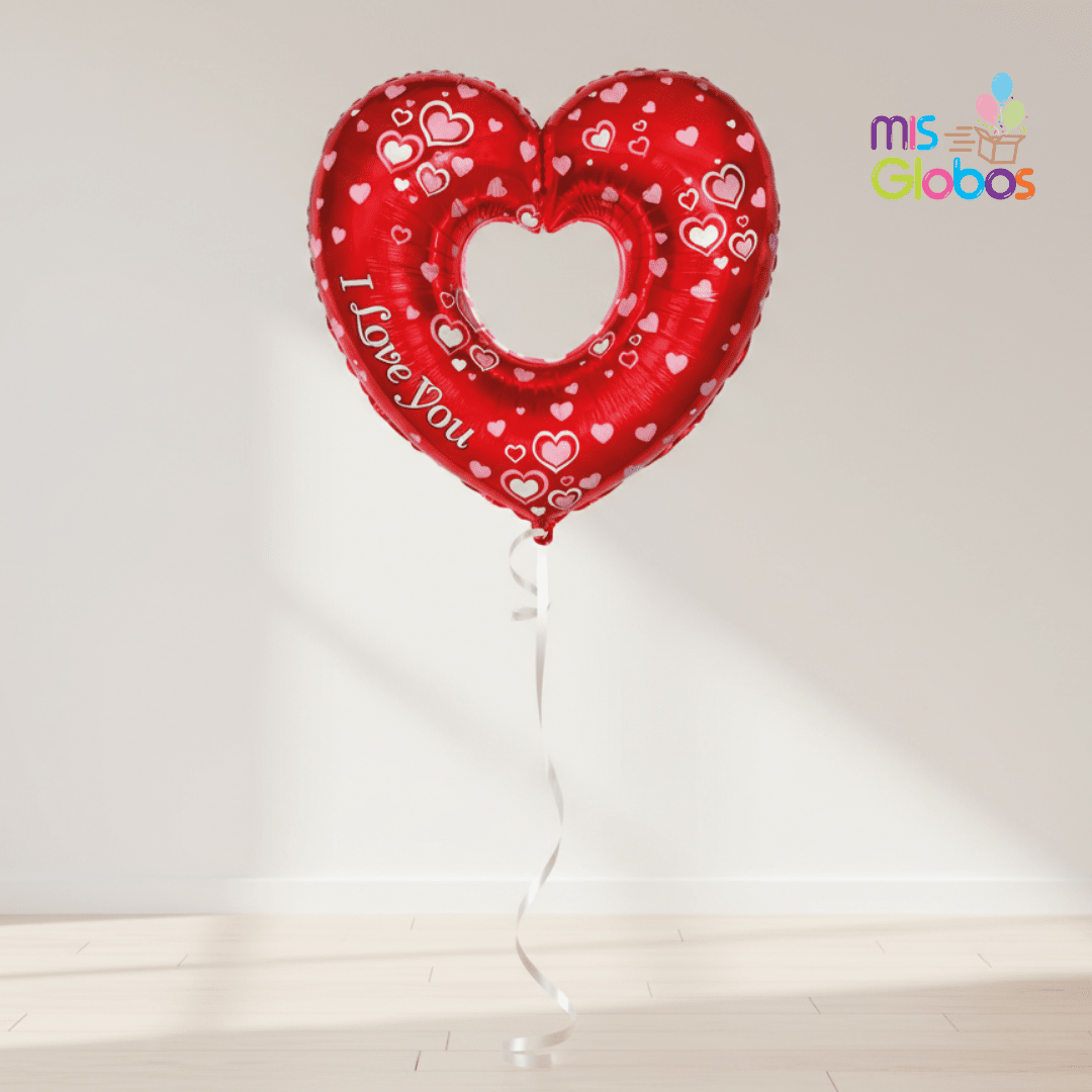 Globo Forma Corazón Groovye