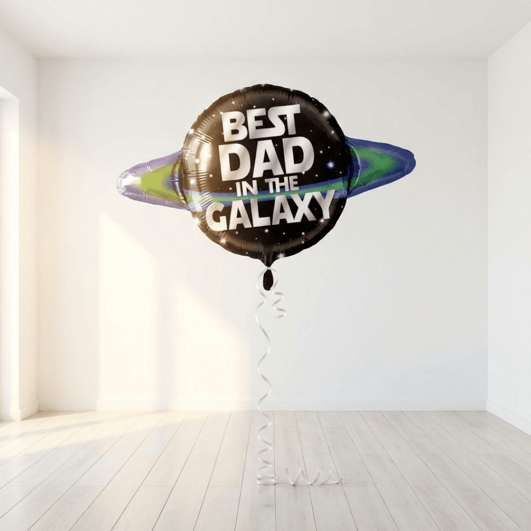 Globo Forma el mejor padre de la galaxia - Mis Globos