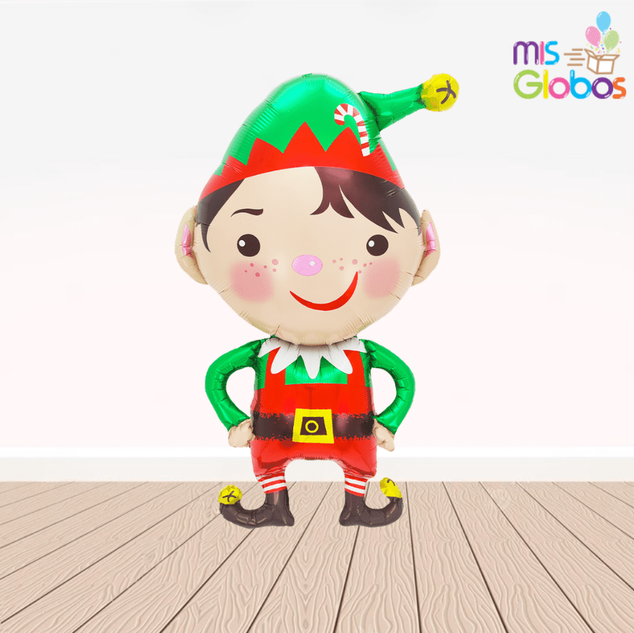 Globo Forma Elfo de navidad