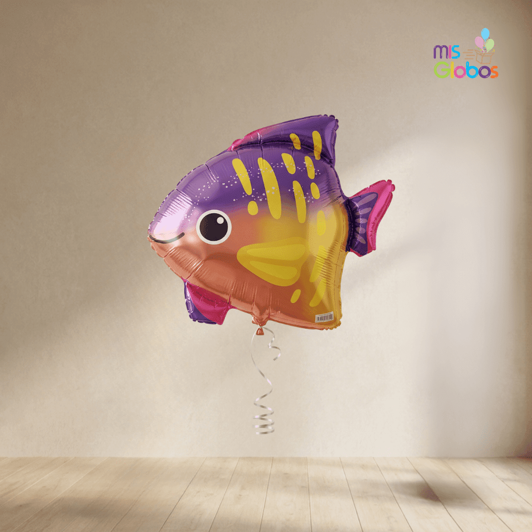 Globo Forma Pez Feliz