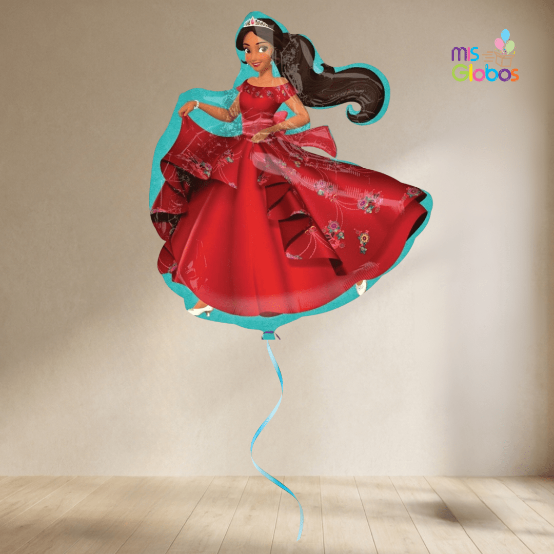 Globo Forma Princesa Elena de Avalor - Mis Globos