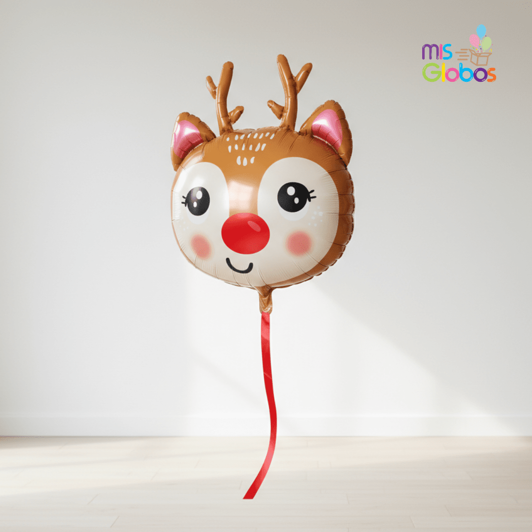Globo Forma Reno Rudolf - Mis Globos