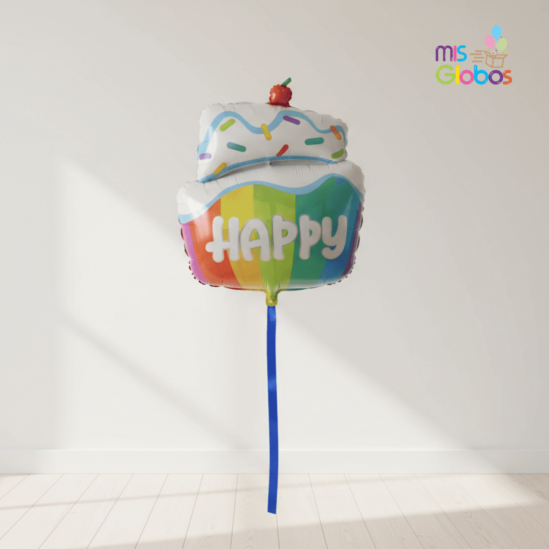 Globo Forma Tarta Happy