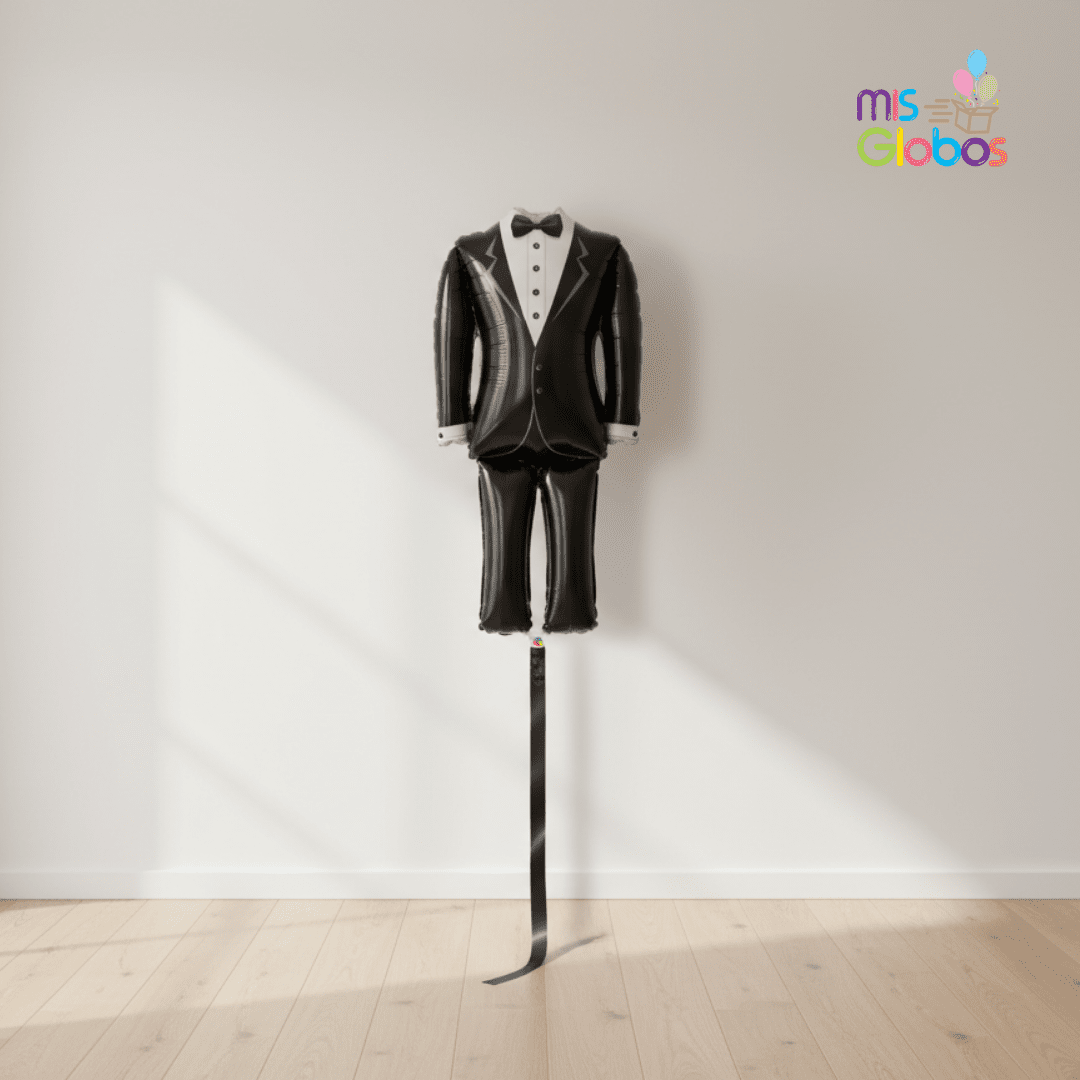 Globo Forma Traje de Novio