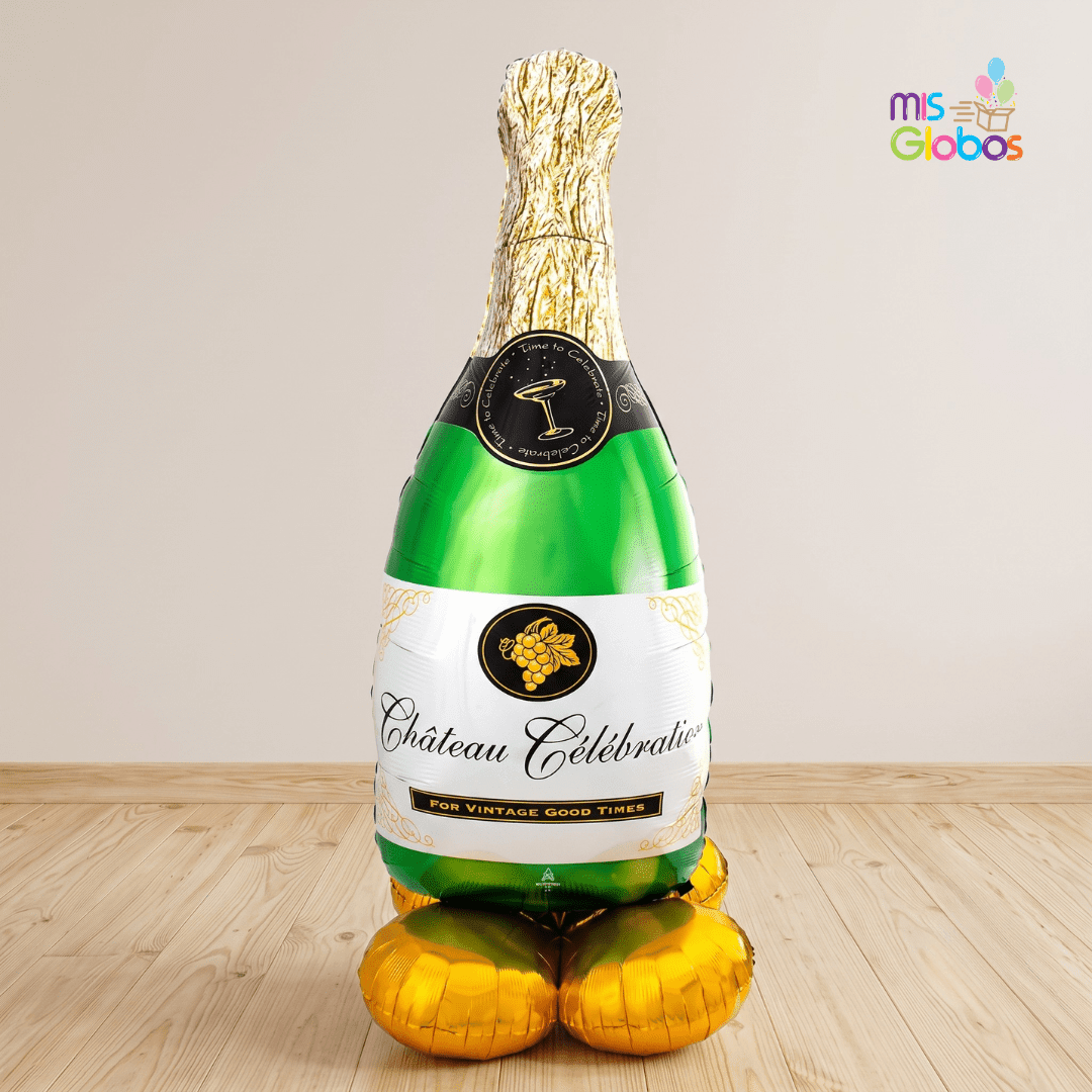 Globo Gigante Botella de Champagne - Mis Globos