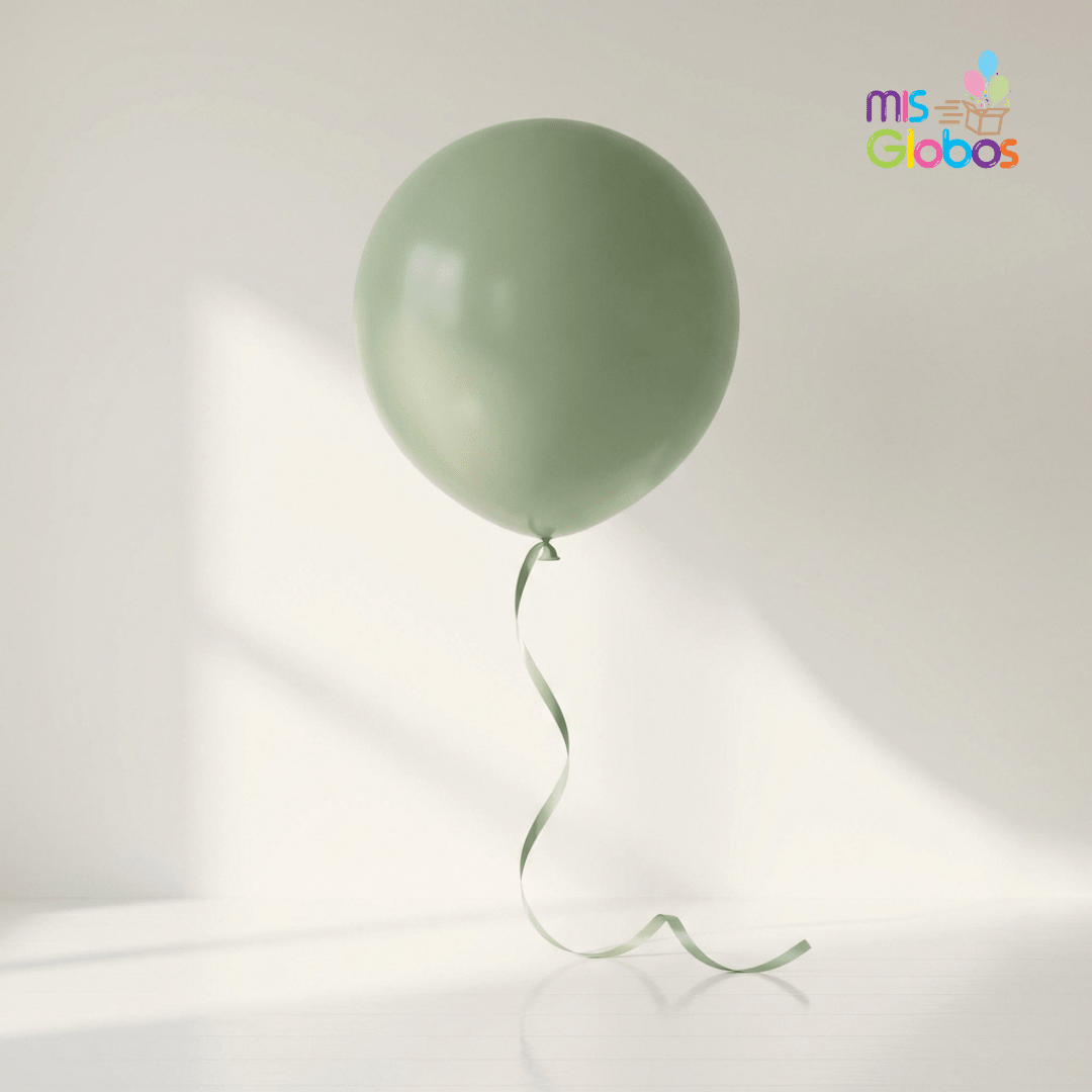 Globo GIGANTE Eucalipto mate - Mis Globos