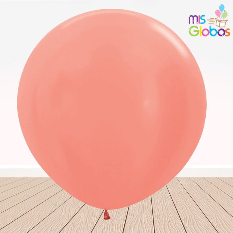 Globo GIGANTE Rose gold Metal