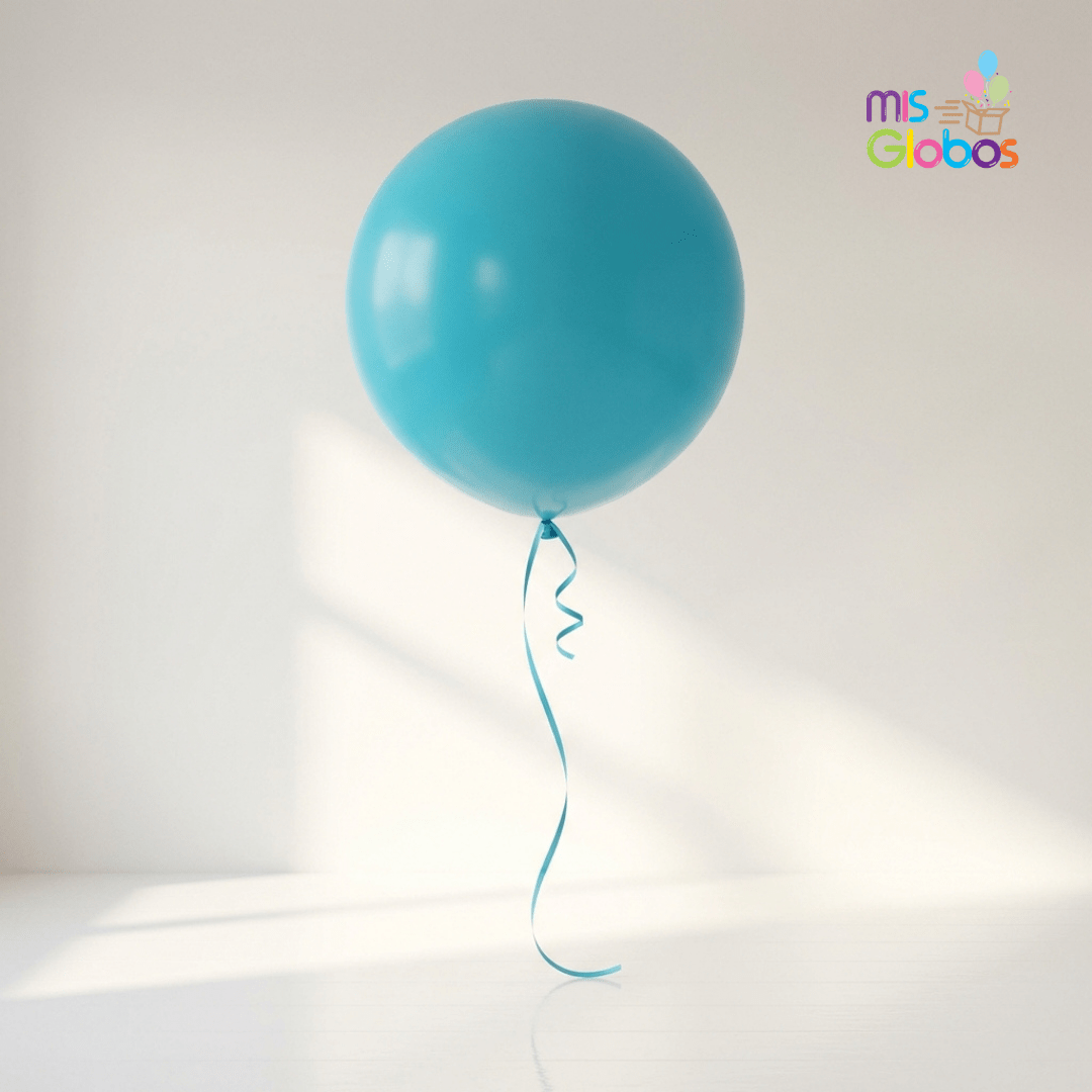 Globo GIGANTE Turquesa mate - Mis Globos