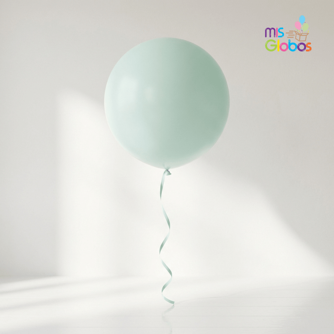 Globo GIGANTE Verde Pastel - Mis Globos