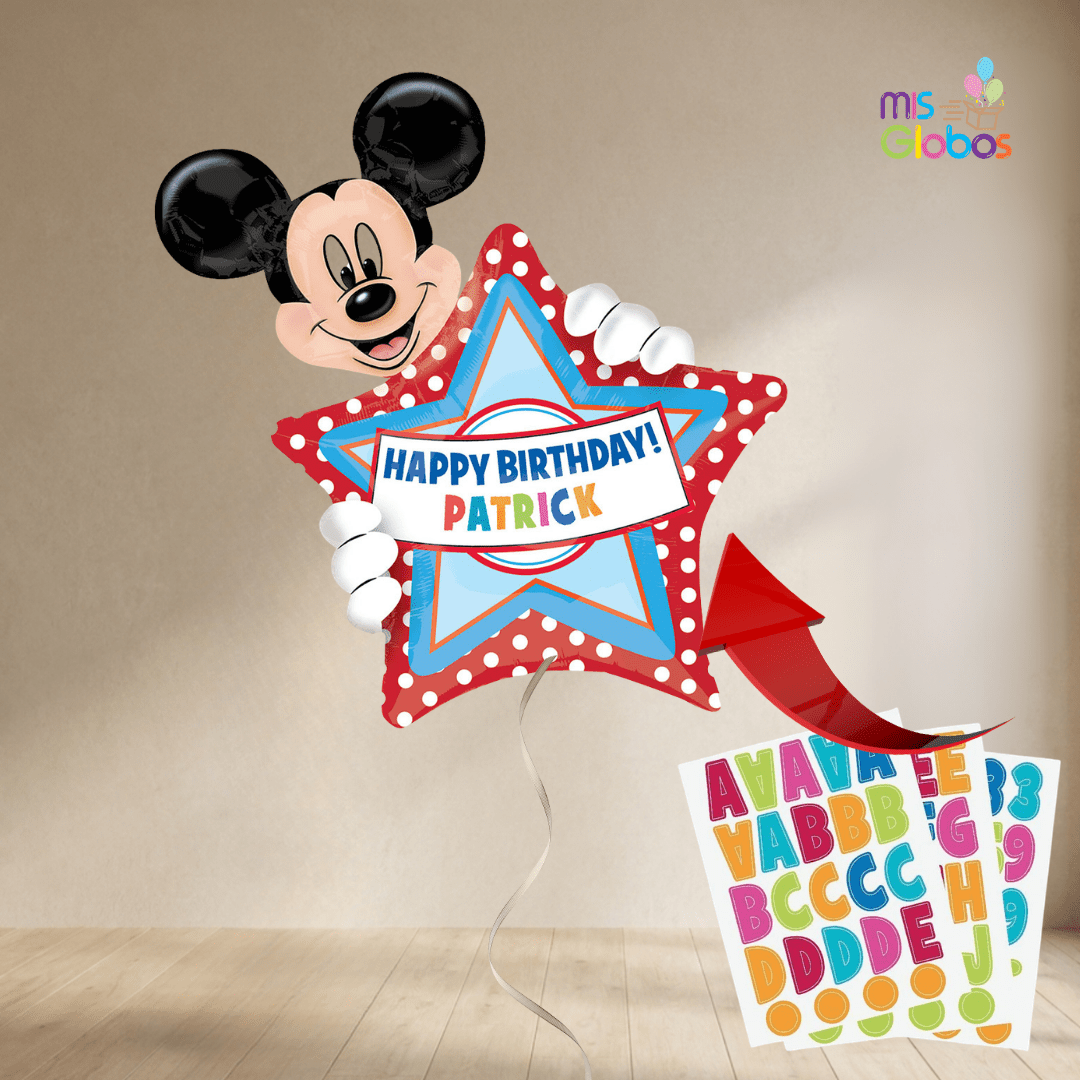 Globo Jumbo Personalizable Mickey - Mis Globos