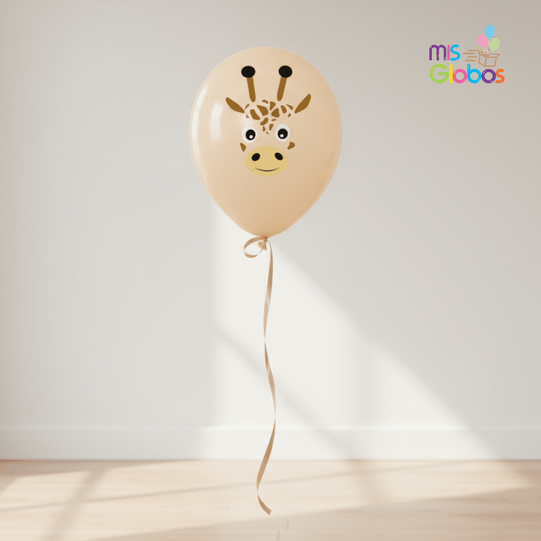 Globo látex Animales de la Selva - Mis Globos