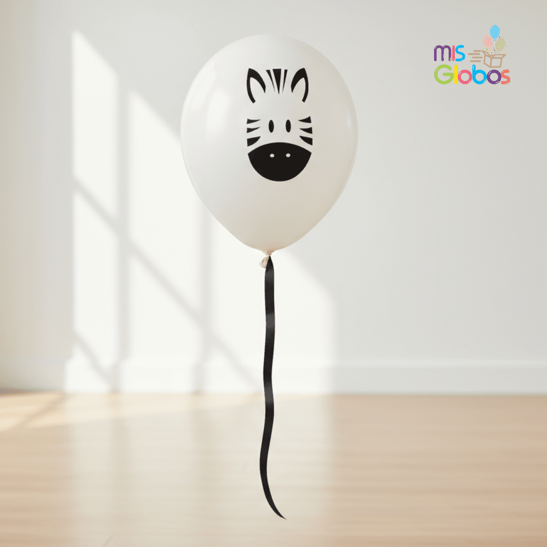 Globo látex Animales de la Selva - Mis Globos