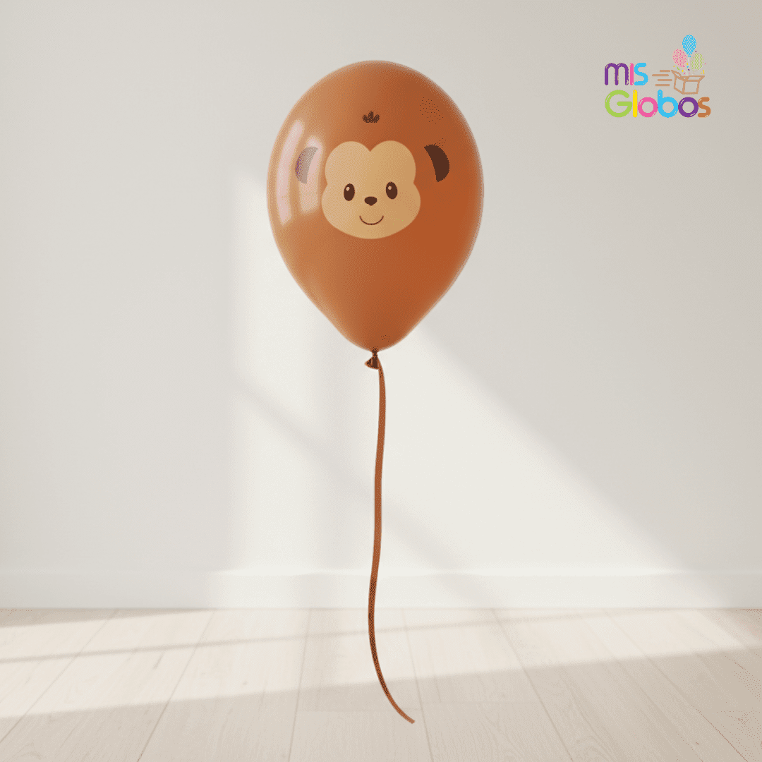 Globo látex Animales de la Selva - Mis Globos
