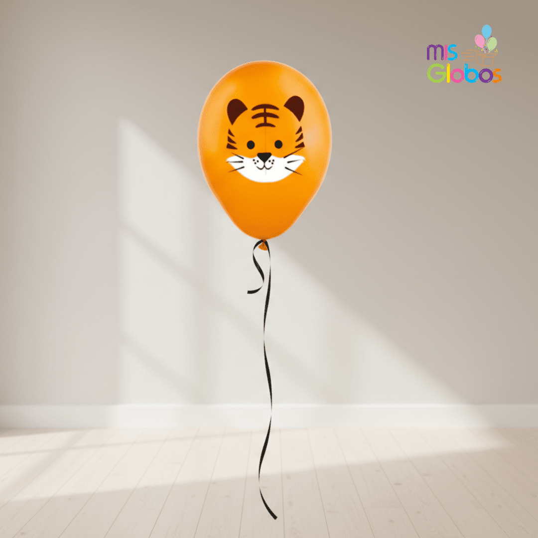Globo látex Animales de la Selva - Mis Globos