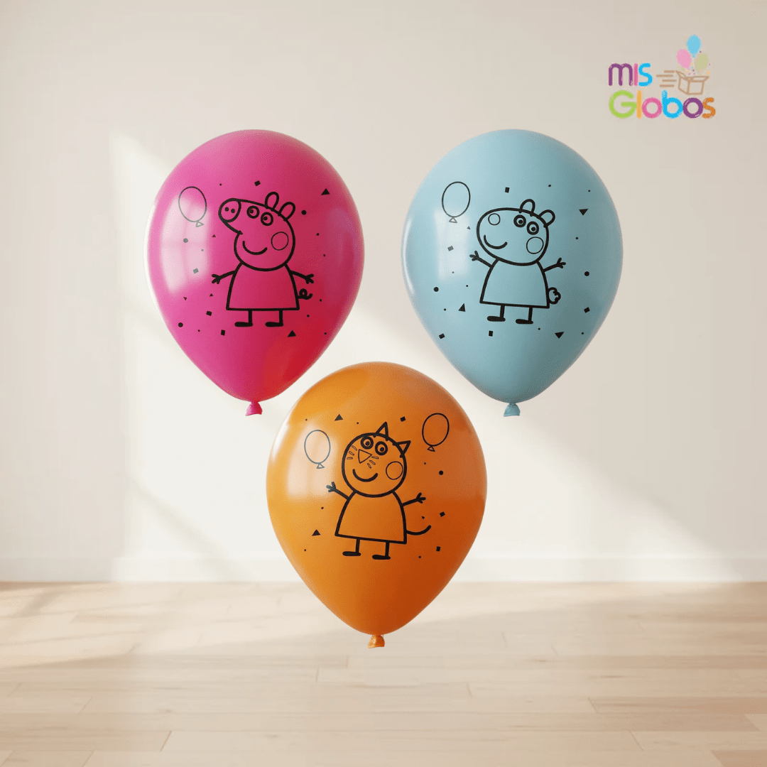 Globo Látex Peppa Pig - Mis Globos