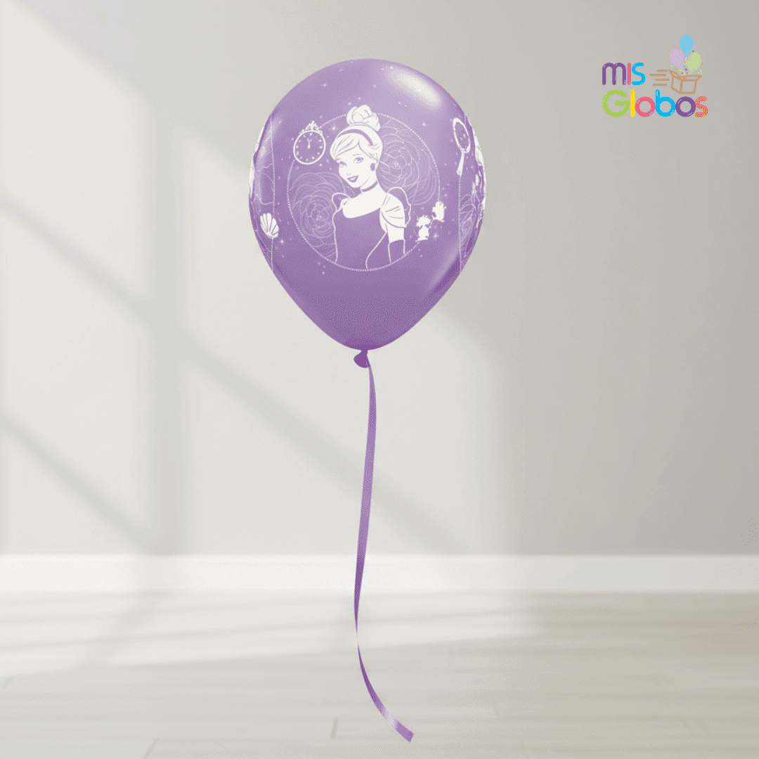 Globo Látex Princesas - Mis Globos