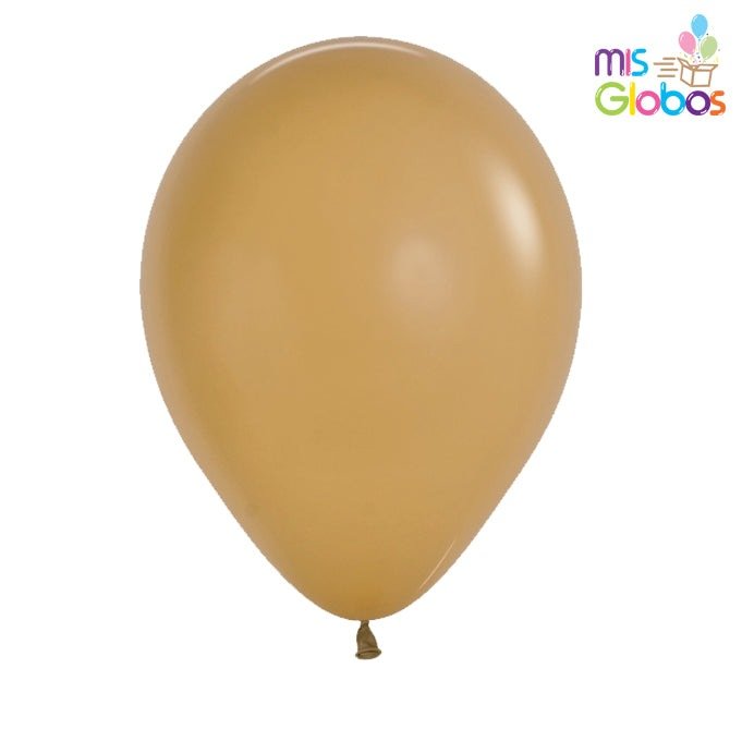 Globo Latte mate hinchado con Helio por unidades. - Mis Globos