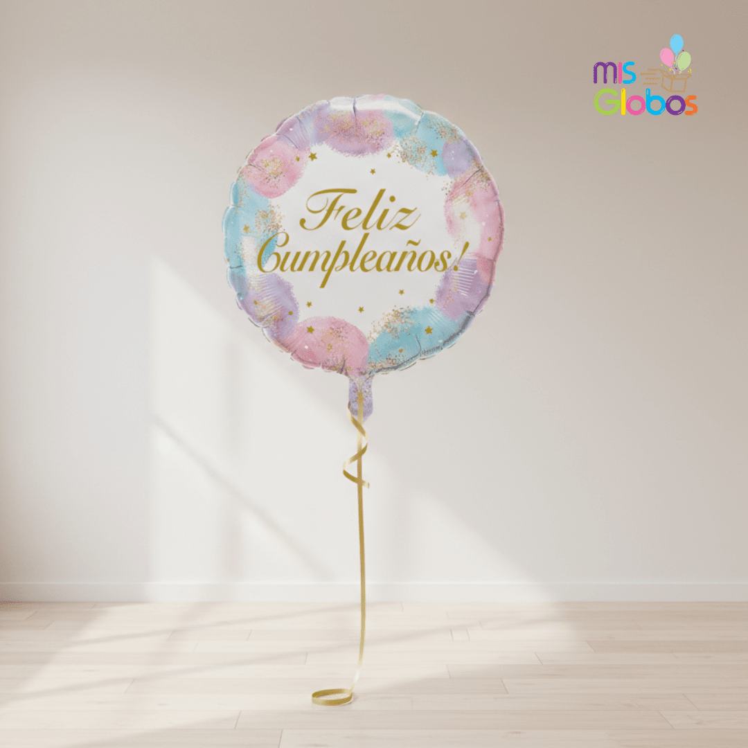 Globo Mylar Feliz Cumpleaños Entrañable