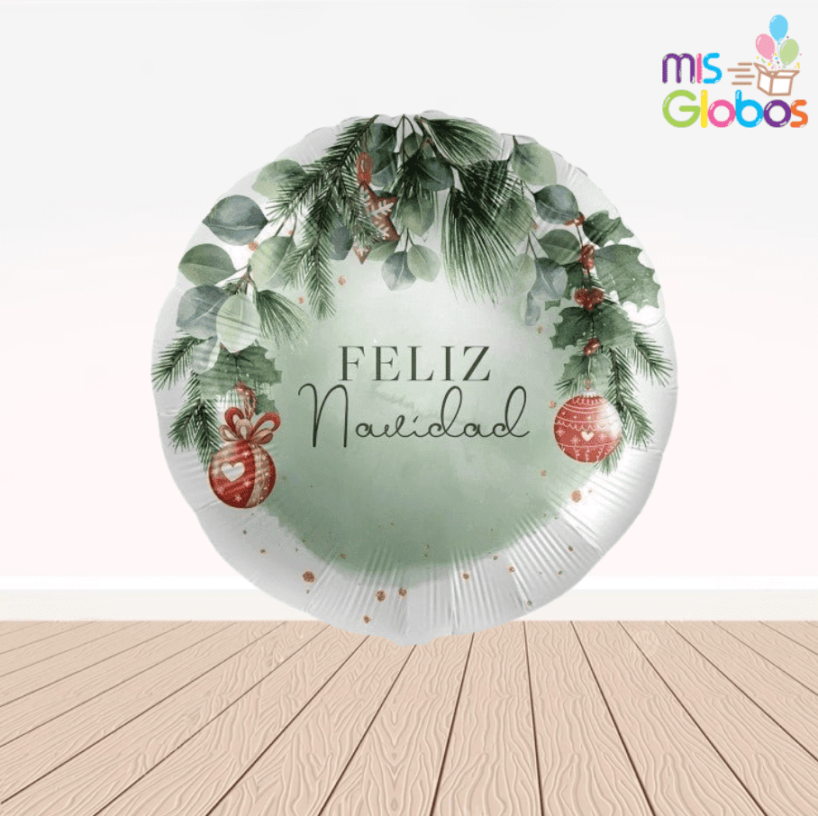Globo Mylar Feliz Navidad