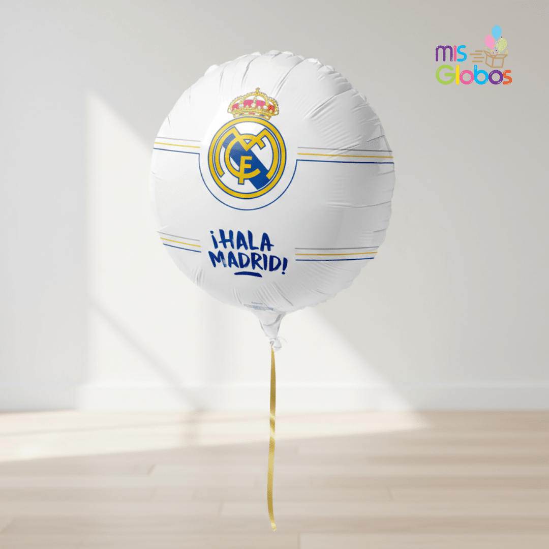 Globo Mylar Futbol HALA Madrid