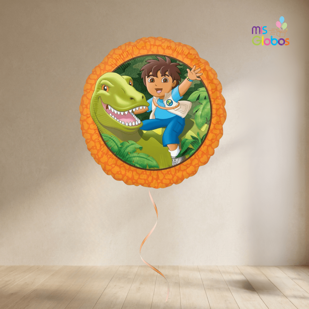 Globo Mylar Go Diego Go - Mis Globos