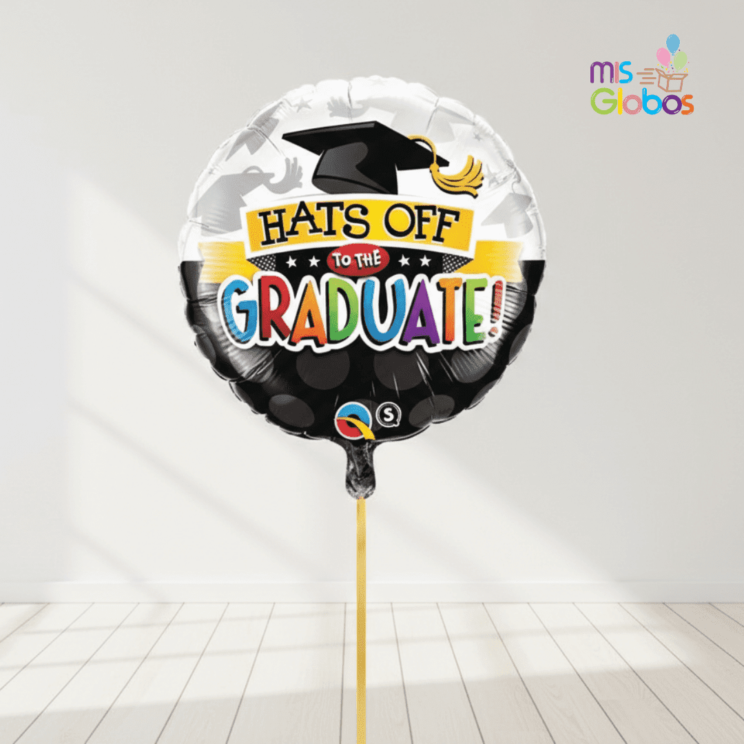 Globo Mylar Hat ot Congratulations