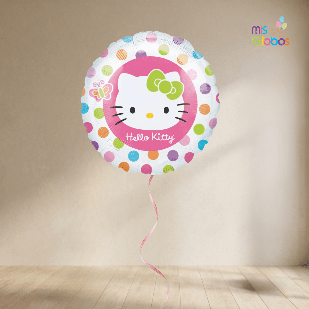 Globo Mylar Hello Kitty topos