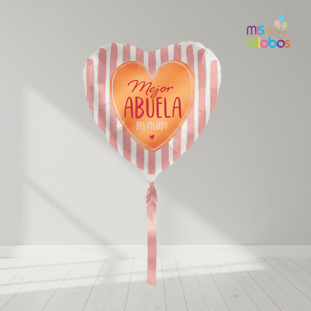 Globo Mylar Mejor Abuela del mundo