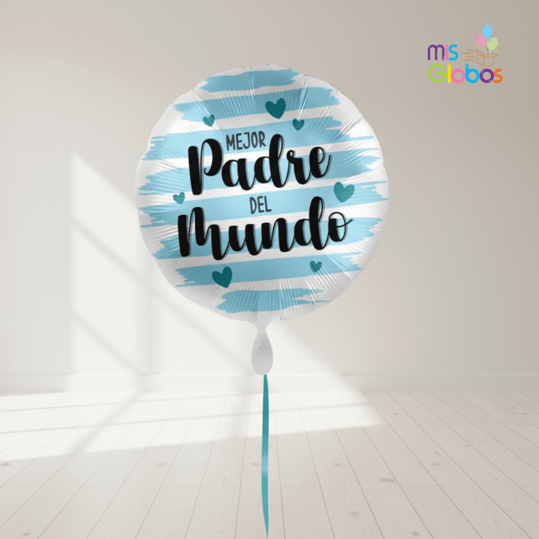Globo Mylar Mejor Padre del mundo