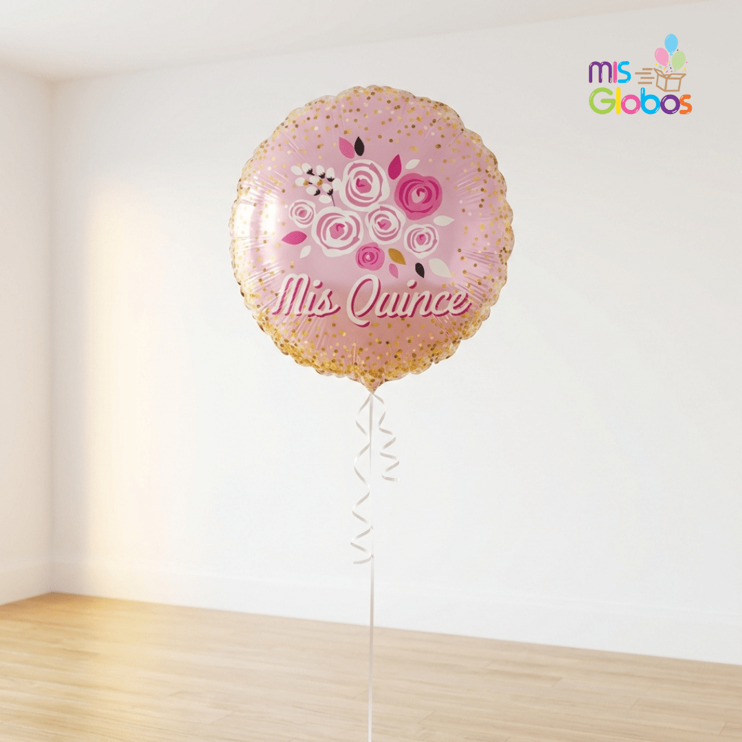 Globo mylar Mis Quince años - Mis Globos