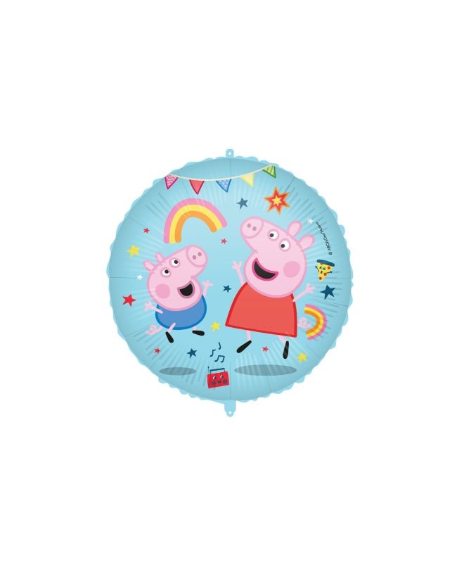 Globo Mylar Peppa Pig de 45 cm.