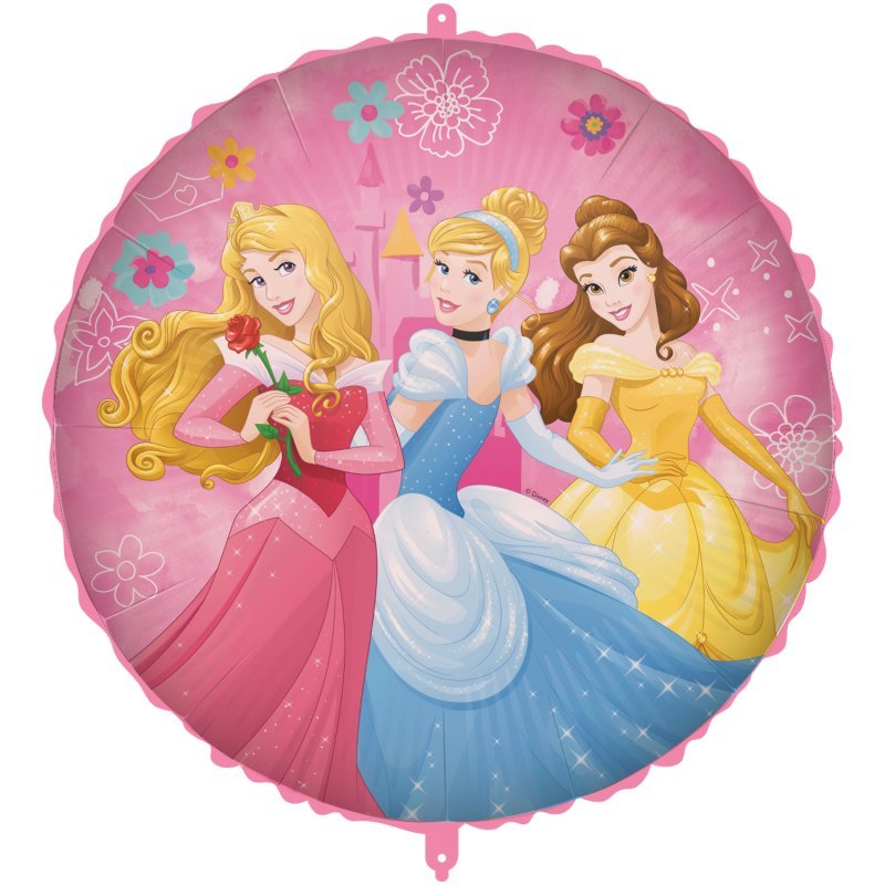 Globo Mylar Princesas de 45 cm.