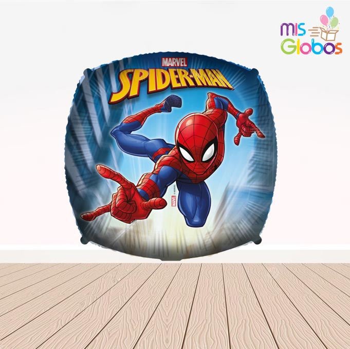 Globo Mylar Spiderman de 45 cm.