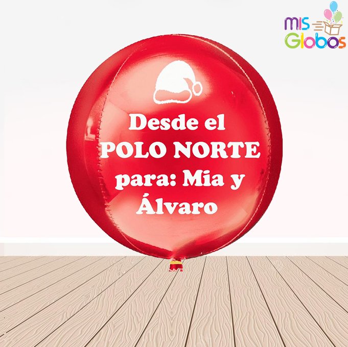 Globo Regalo desde el Polo norte... - Mis Globos