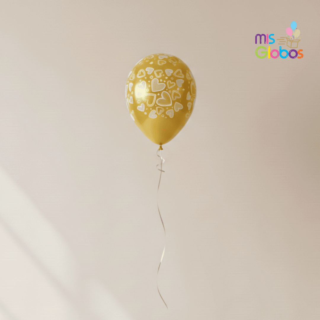 Globos látex corazones