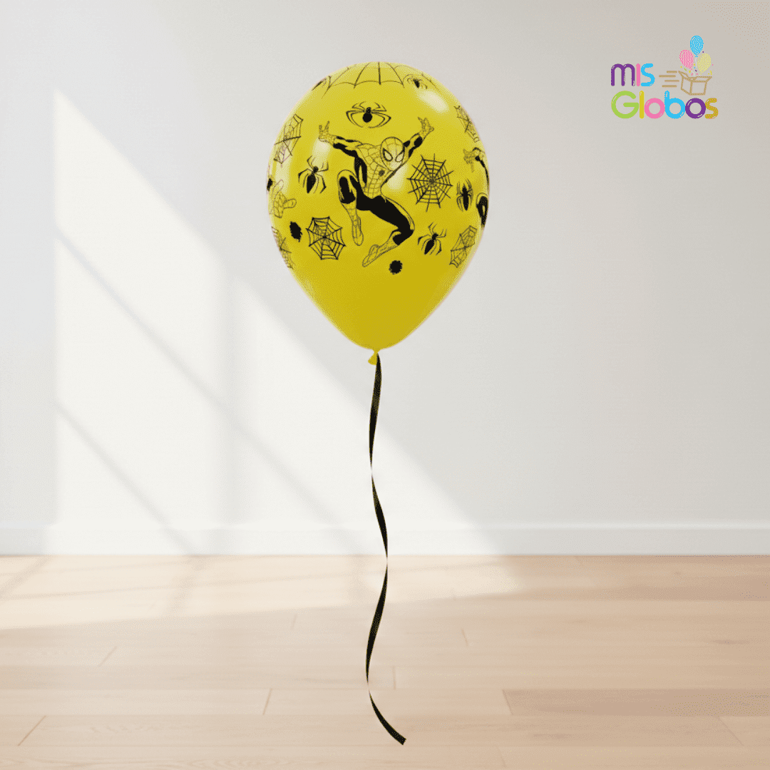 Globos de Látex Spiderman - Mis Globos