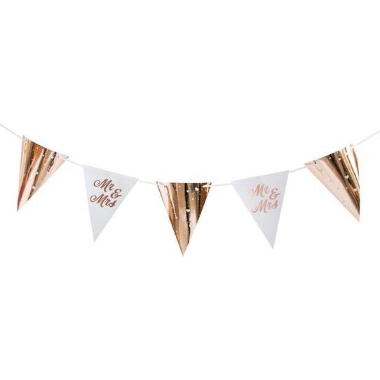 Guirnalda Mr & Mrs Rosegold - Mis Globos