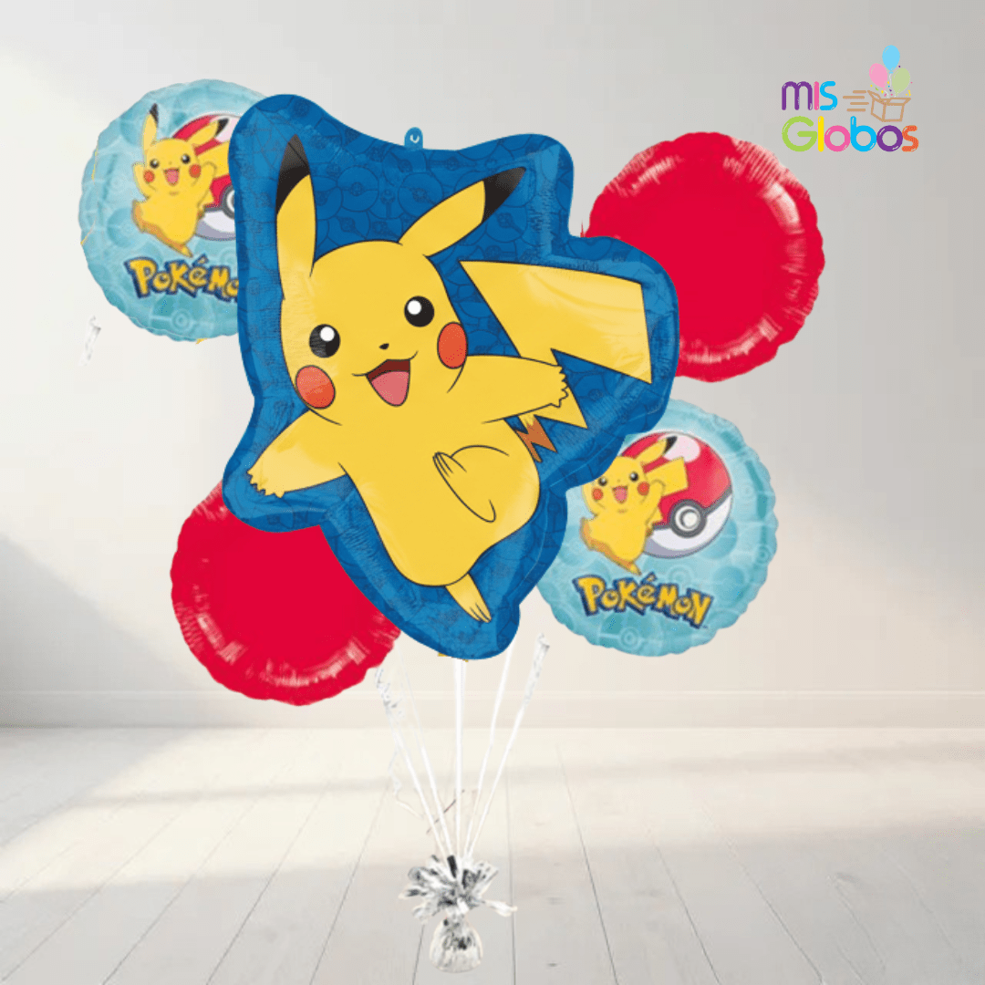 Kit Pikachu - Mis Globos