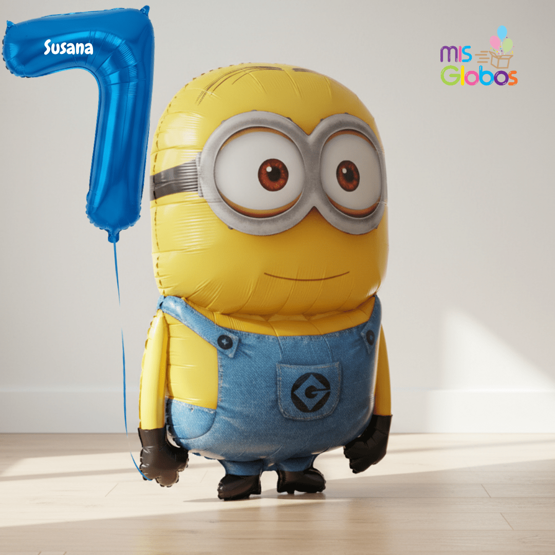 Minions te felicita - Mis Globos