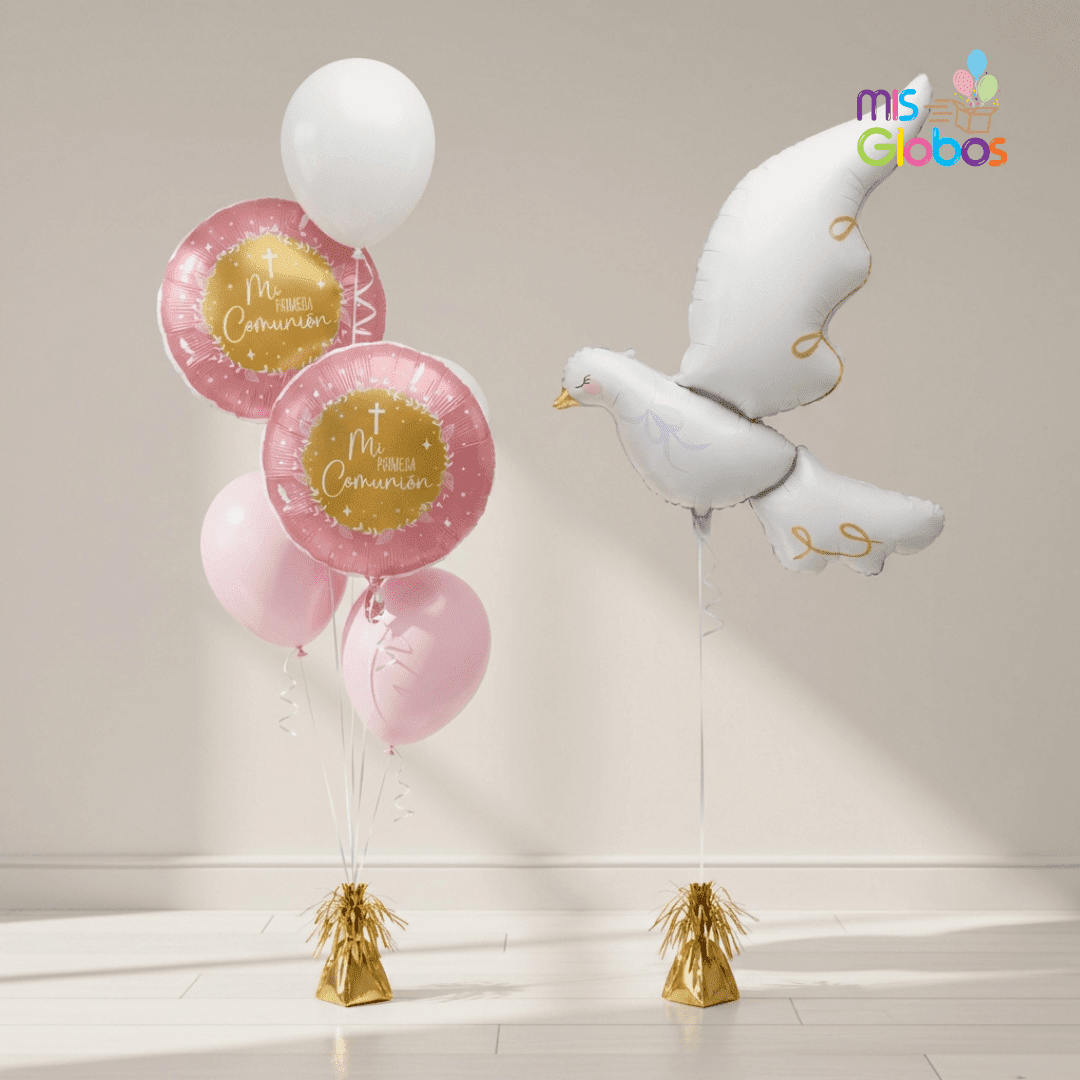 Pack Comunión Animado Rosa